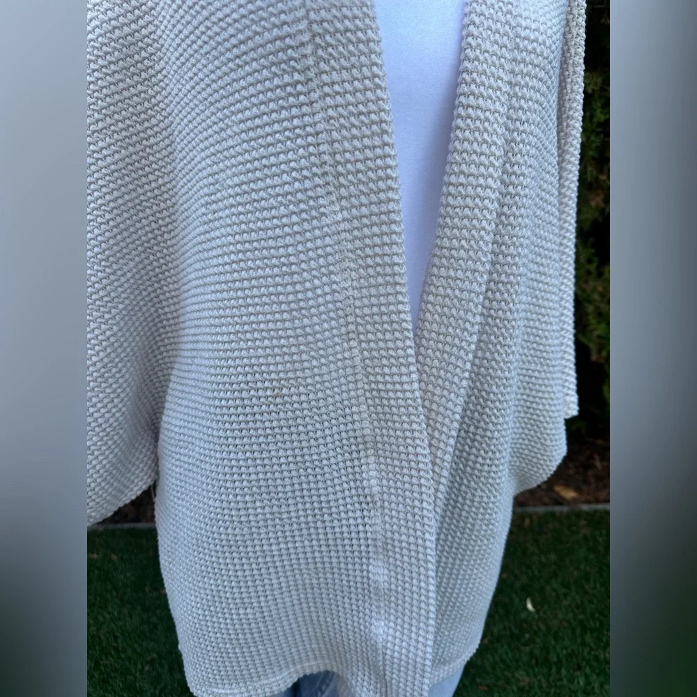 Free People Ivory Cardigan Women’s One Size Slouchy Oversized Sweater